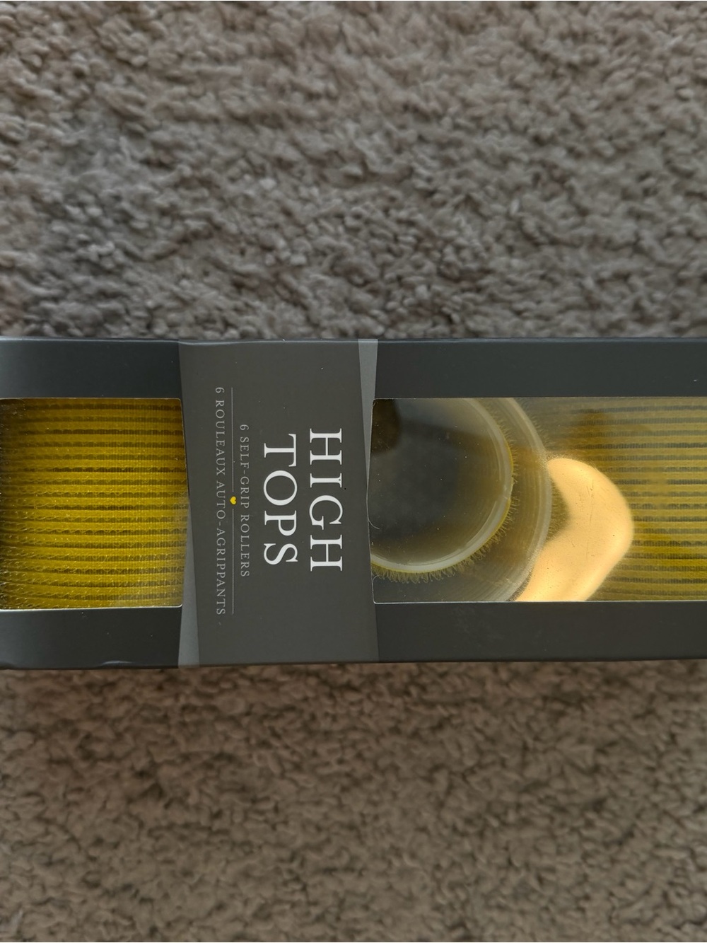 Drybar High Tops Self-Grip Rollers in Yellow